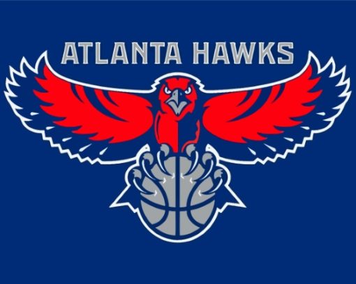 Atlanta Hawks Logo Diamond Painting