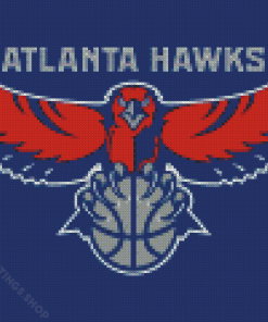 Atlanta Hawks Logo Diamond Paintings