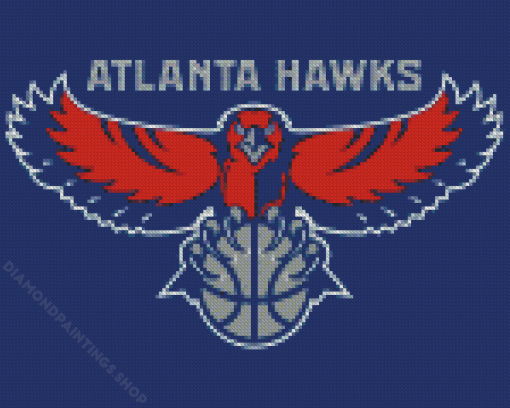 Atlanta Hawks Logo Diamond Paintings
