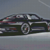 Black Porsche Targa Diamond Paintings
