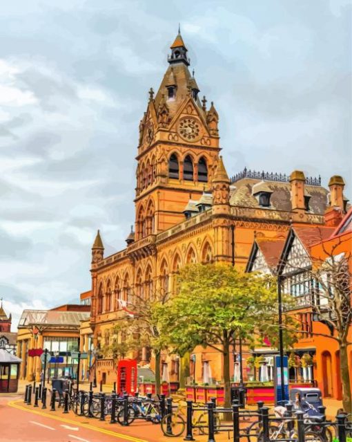 Chester Town Hall Diamond Painting