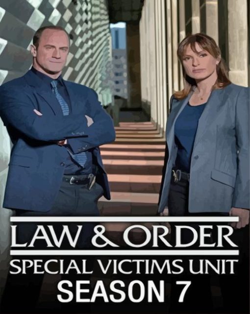 Law And Order Special Victims Unit Drama Serie Diamond Painting