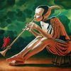 Lonely Musician Michael Cheval Absurd Diamond Painting