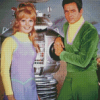 Lost In Space Major Don West And Judy Diamond Paintings