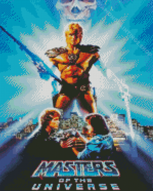 Masters Of The Universe Poster Diamond Paintings