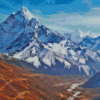Mount Everest Landscape Diamond Paintings