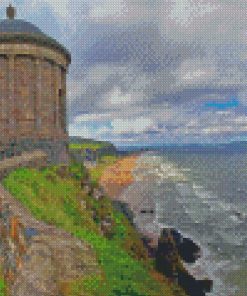 Mussenden Temple And Downhill Demesne Diamond Paintings