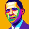 Pop Art Barack Obama President Of America Diamond Painting