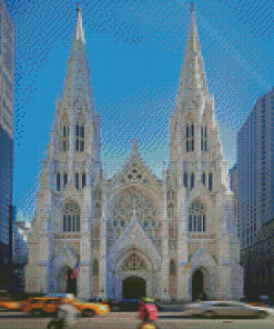 St. Patrick's New York Cathedral Diamond Paintings