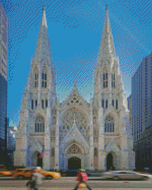 St. Patrick's New York Cathedral Diamond Paintings