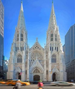 St. Patrick's New York Cathedral Diamond Painting