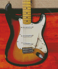 Vintage Rare Fender Diamond Paintings