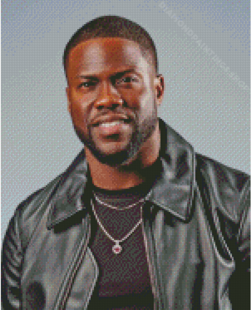 Actor Kevin Hart Diamond Paintings