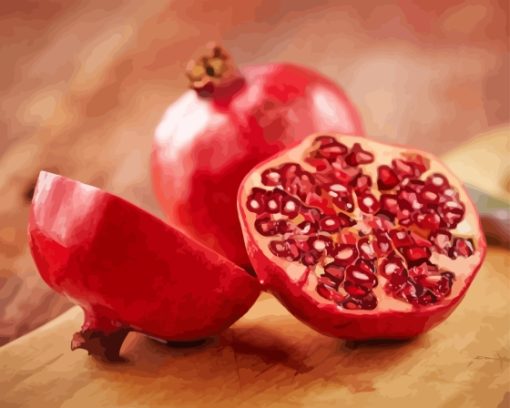 Aesthetic Pomegranate Diamond Painting