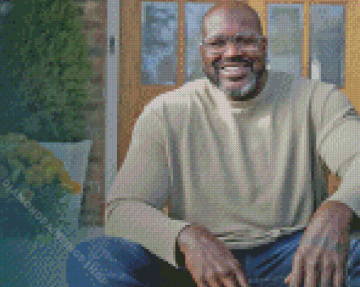 Aesthetic Shaquille O'Neal Diamond Paintings