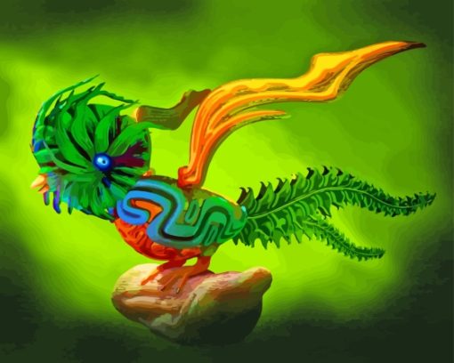 Aesthetic The Quetzal Diamond Painting