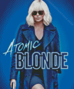 Atomic Blonde Poster Diamond Paintings
