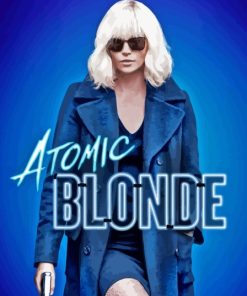 Atomic Blonde Poster Diamond Painting