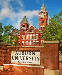 Auburn University Building Diamond Painting