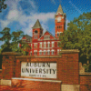 Auburn University Building Diamond Paintings