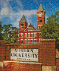 Auburn University Building Diamond Paintings