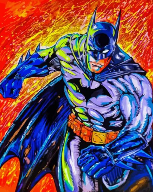 Batman Pop Art Diamond Painting