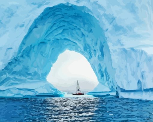 Baffin Kayak And Sail Diamond Painting