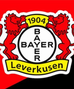 Bayer Leverkusen Football Club Logo Diamond Painting