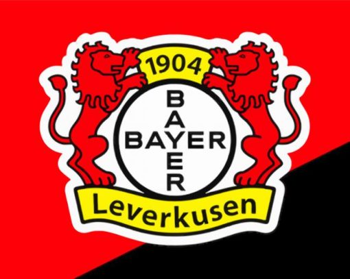 Bayer Leverkusen Football Club Logo Diamond Painting
