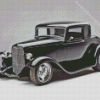 Black 1932 Ford Car Diamond Paintings