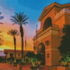 Cathedral City Town Square Diamond Paintings