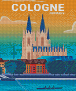 Cologne Germany Poster Diamond Paintings