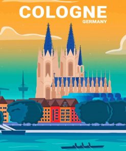 Cologne Germany Poster Diamond Painting