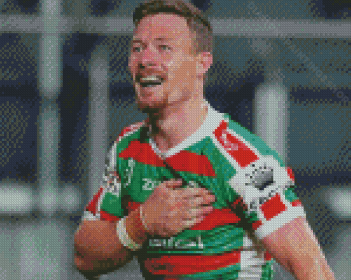 Damien Cook Rugby League Hooker Diamond Paintings