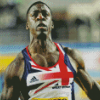 Dwain Chambers British Athlete Diamond Paintings