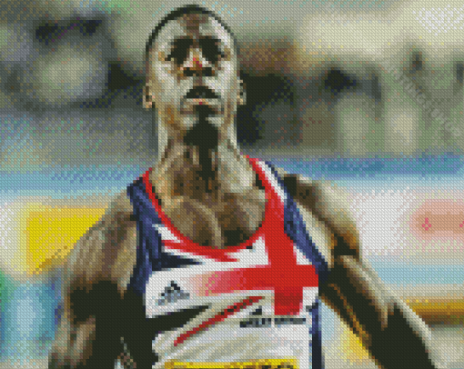 Dwain Chambers British Athlete Diamond Paintings