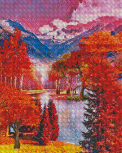 Fall Landscapes Diamond Paintings