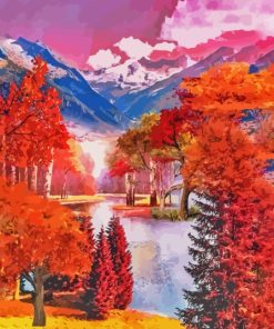 Fall Landscapes Diamond Painting