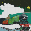 Flying Scotsman Train Diamond Paintings