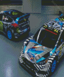 Ford RS Racing Cars Diamond Paintings