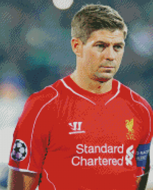 Former Football Player Steven Gerrard Diamond Paintings