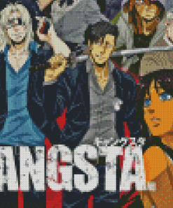 Gangsta Manga Serie Diamond Paintings