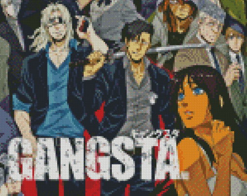 Gangsta Manga Serie Diamond Paintings