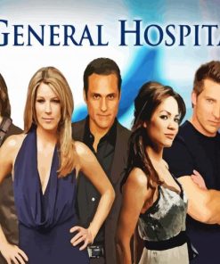 General Hospital Serie Characters Diamond Painting