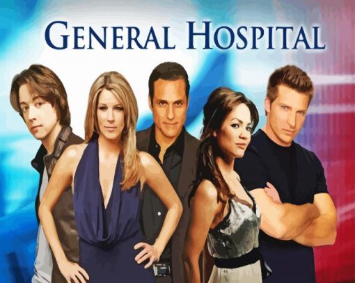 General Hospital Serie Characters Diamond Painting