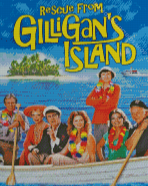 Gilligan's Island Sitcom Diamond Paintings