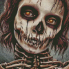 Gothic Skeleton Lady Diamond Paintings