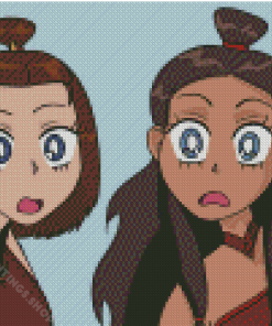 Katara And Suki Diamond Paintings