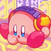 Kirby With Headphones Diamond Painting