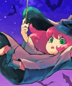 Little Witch Anya Spy X Family Diamond Painting